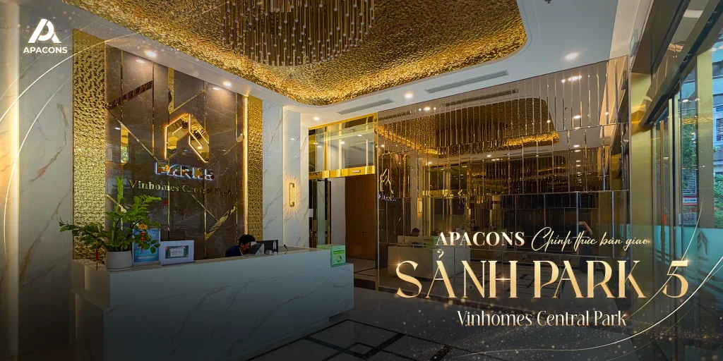 APACONS chính thức bàn giao dự án cải tạo sảnh Park 5
